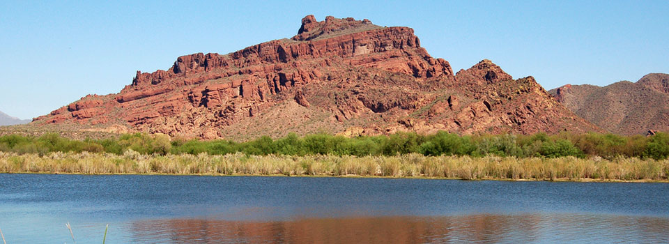 Salt River and Red Mountain